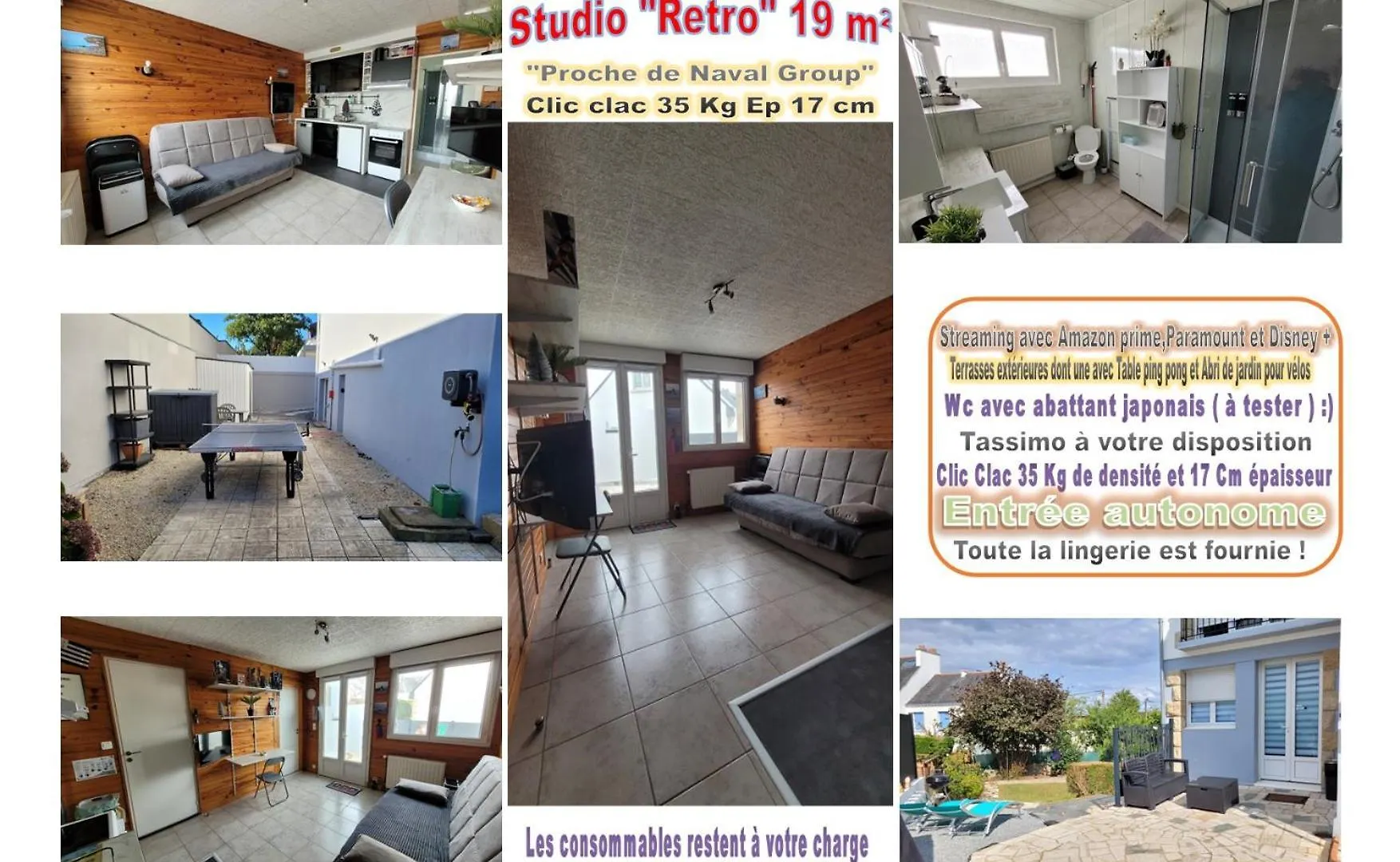 Guest house Update Location Lanester France